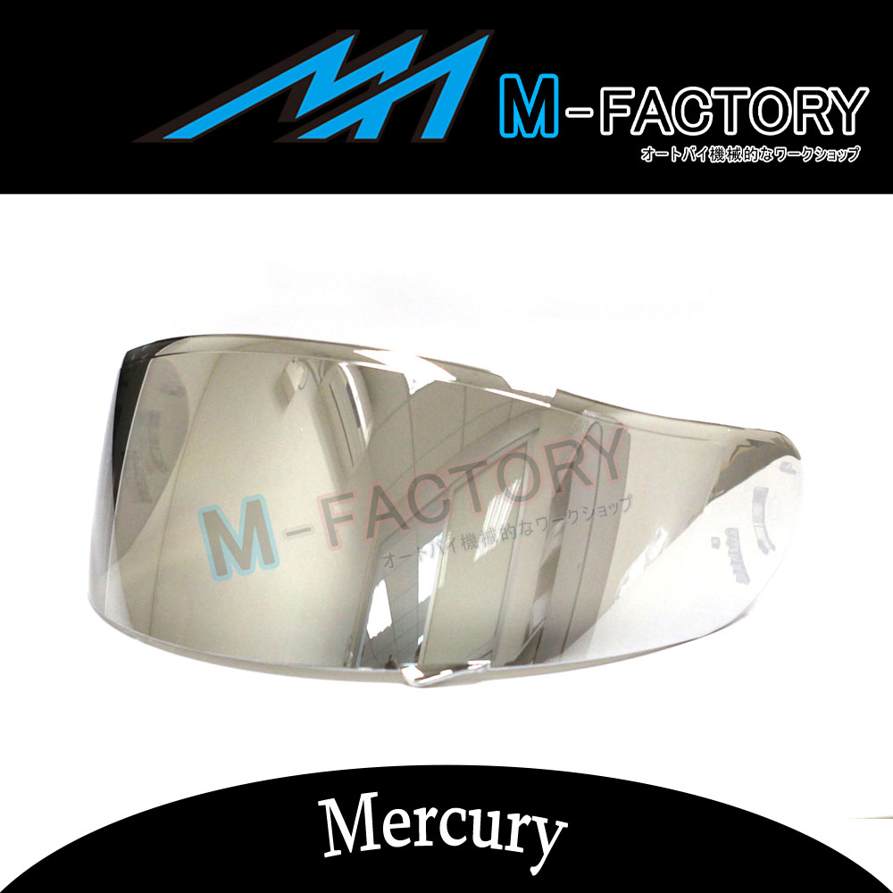 Dark Mercury Shield Visor Fit Shoei Helmet CW-1 X12 RF-1100 XR